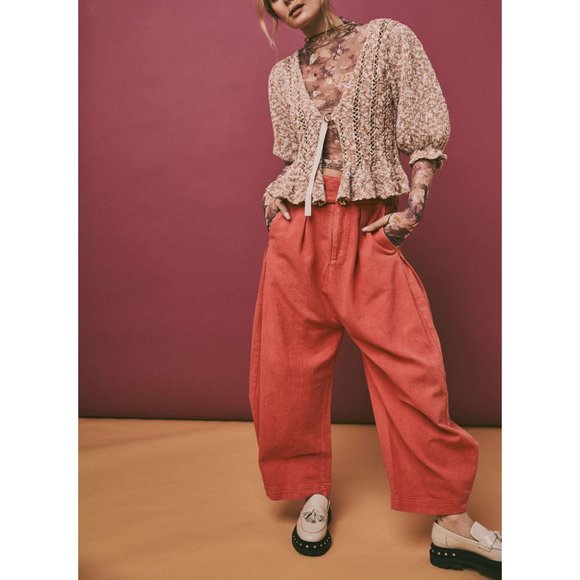 🎉LAST CHANCE🎉 FREE PEOPLE Yesterday Cardi / Toast - Picture 8 of 9